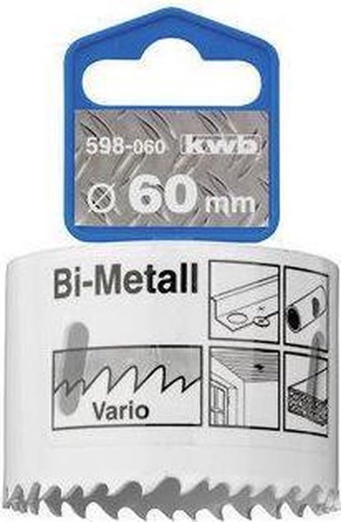 KWB Gatenzaag HSS Bi-metaal 598-040 - Ø 40 mm