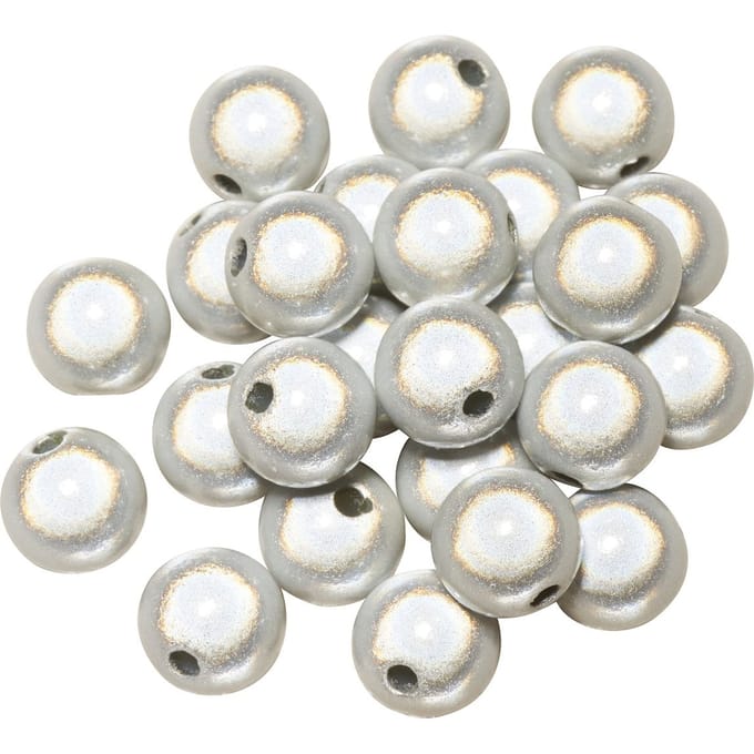 Miracle Beads, 8 mm - Wit