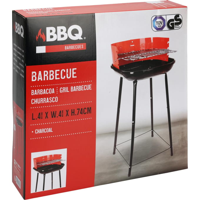 BBQ/Houtskoolbarbecue - Half Open - 85 cm