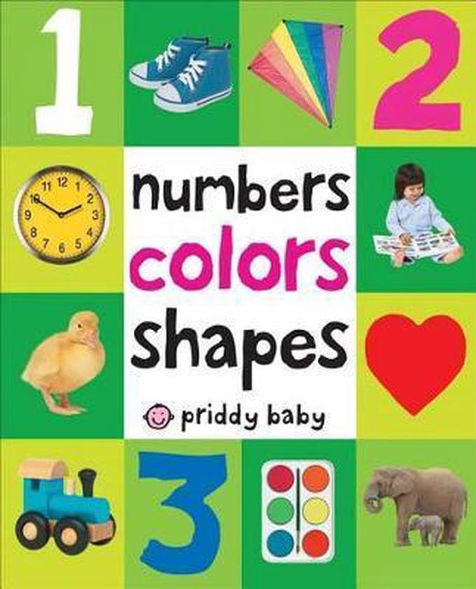 Numbers Colors Shapes - ROGER PRIDDY