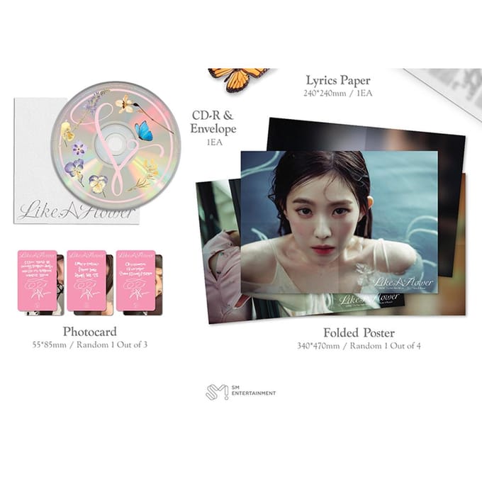 IRENE - Comme une fleur (Livre photo Ver.) gray