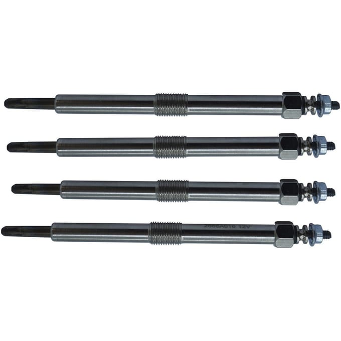 BGP69-1 4 Pièces Bougies de Préchauffage 12 Volts pour Perkins 2666A016 1103 1104 1106