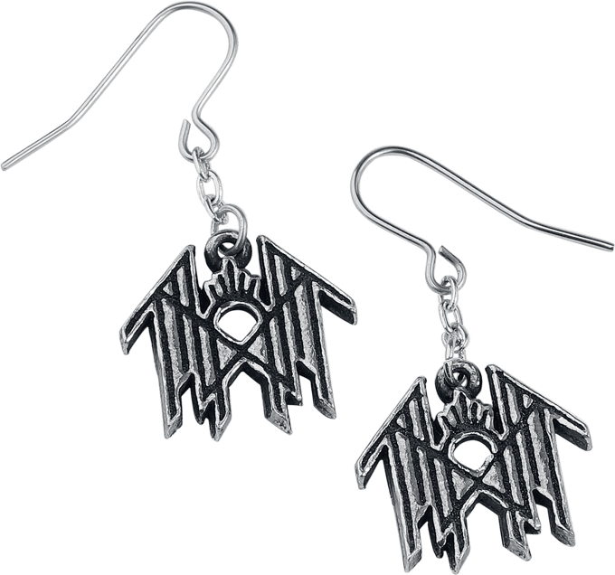 Sleep Token Logo Unisex Oorbellen - zilverkleurig - Standard