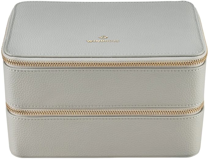 WINDROSE Sieradendoos Aurora Jewelry Case Light Grey Lichtgrijs