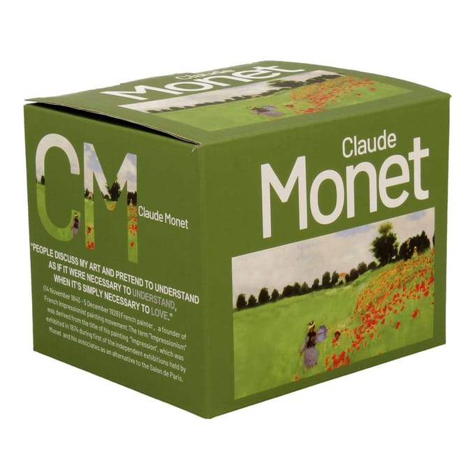 Duo Mok Klaprozenveld - Porselein, Geïnspireerd door Monet