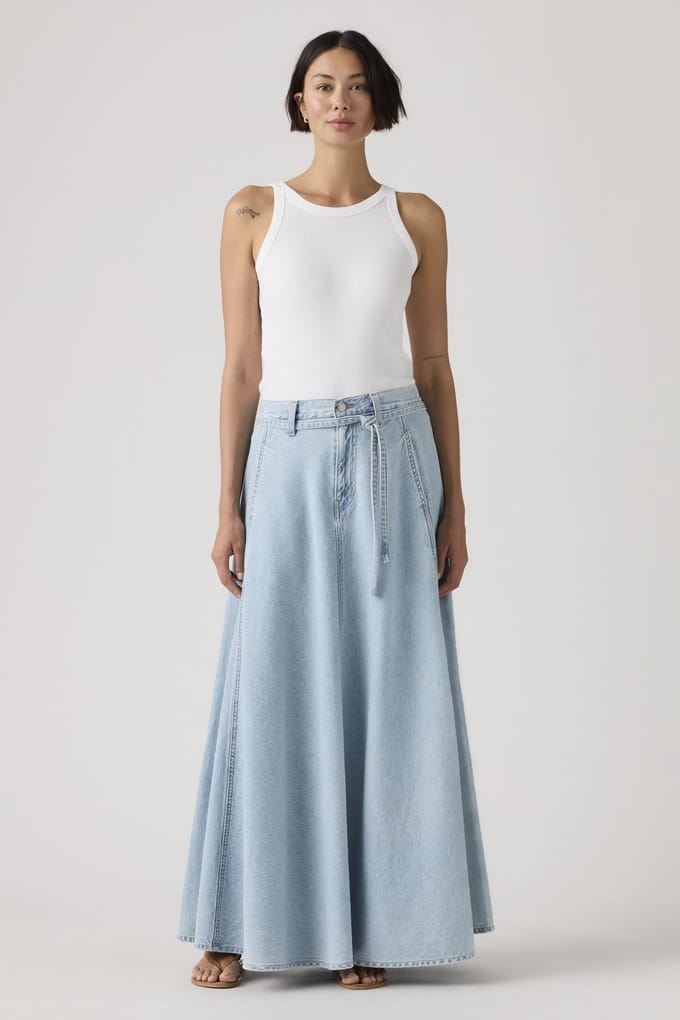 Levi's Xl Lightweight Skirt Taglia: W28 | Maxi gonne Outlet | Donna
