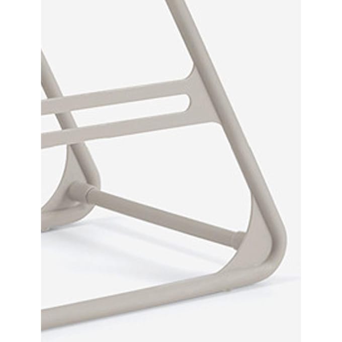 Hanger Opbergrek PP Driehoekig Afgerond Ontwerp Plank Multifunctionele Organizer Grijs grijs