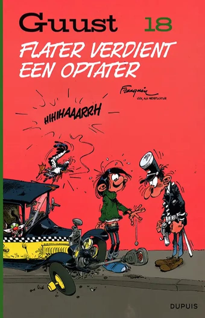 Guust Flater verdient een optater