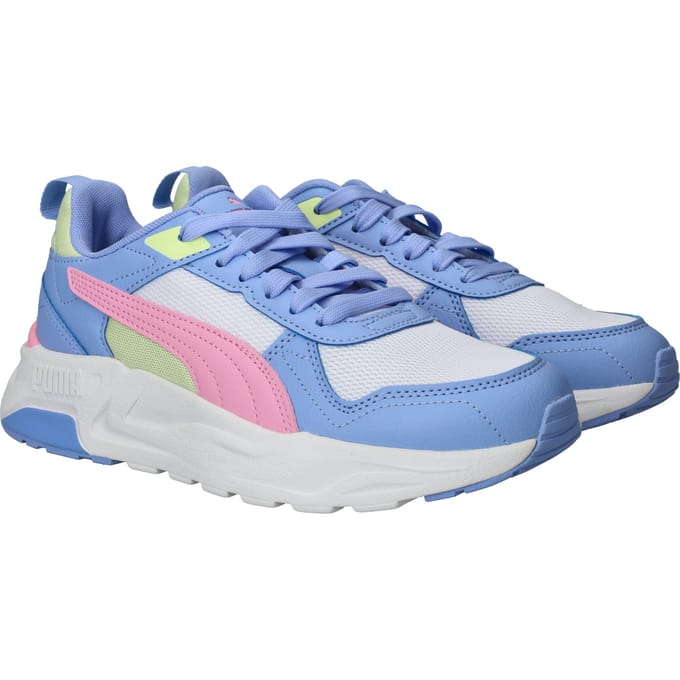 PUMA Trinity 2 LT Jr Unisex Sneakers - PUMA White-Pink Shimmer-Intense Lavender