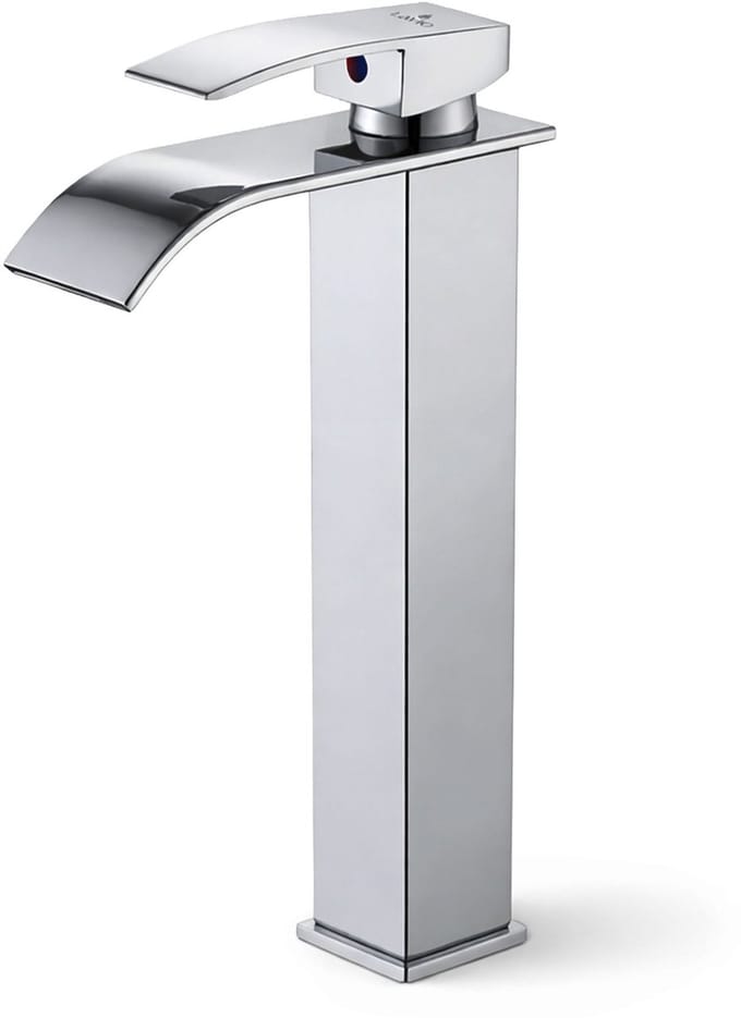 Waterval Wastafelkraan EVIO / Badkamer Mengkraan / Chroom