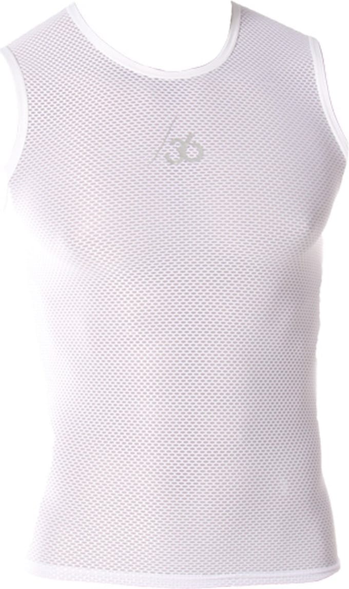 Mouwloos Ondershirt, Wit - Unisex
