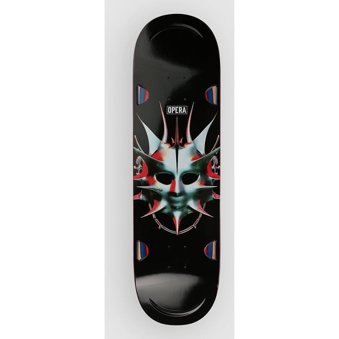 Opera Skateboards Spike Ex7 9" Skateboard Deck zwart