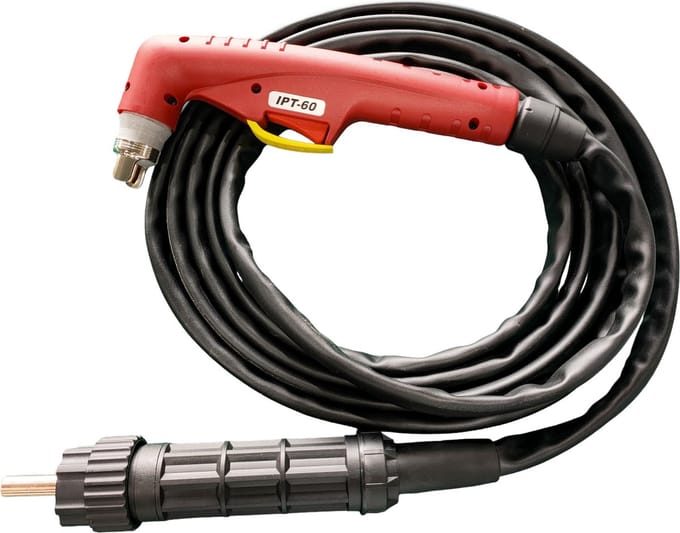 Plasmatoorts met snelkoppeling 4 meter IPT60 met Pilot Arc ontsteking MW Tools IPT60TORCH