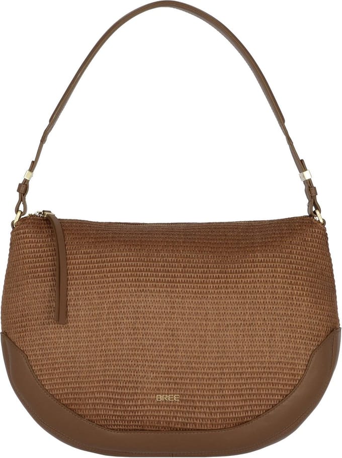 BREE Schoudertas Avea 4 Hobo Bag Ceder Bruine
