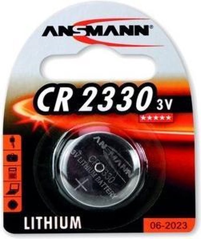 Ansmann CR2330 Lithium knoopcel batterij 3V - BL.A1