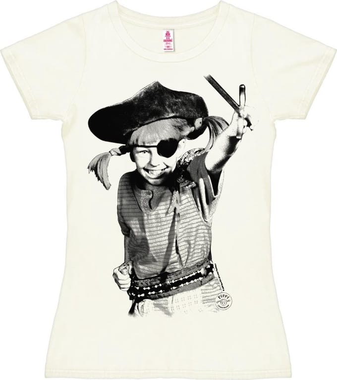 Pippi piraat shirt dames - Large