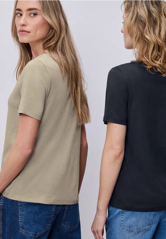 Basic Shirt in een 2-pack