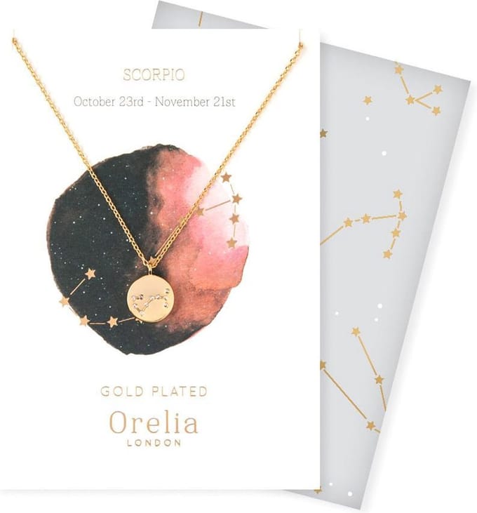Orelia ketting kort met sterrenbeeld