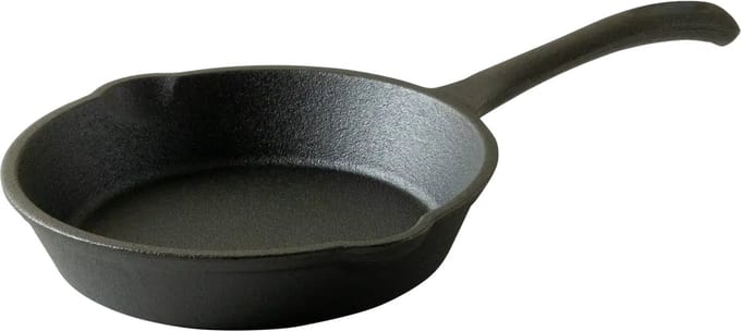 The Windmill Cast Iron - Skillet S met steel - Gietijzer - Ø17,5 cm