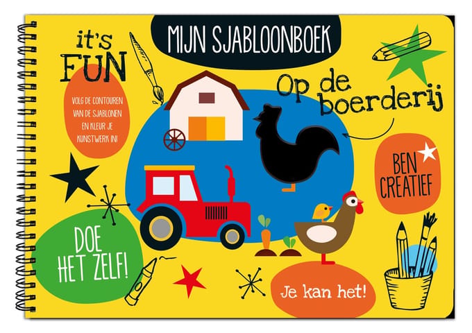 Mijn sjabloonboek - Op de boerderij