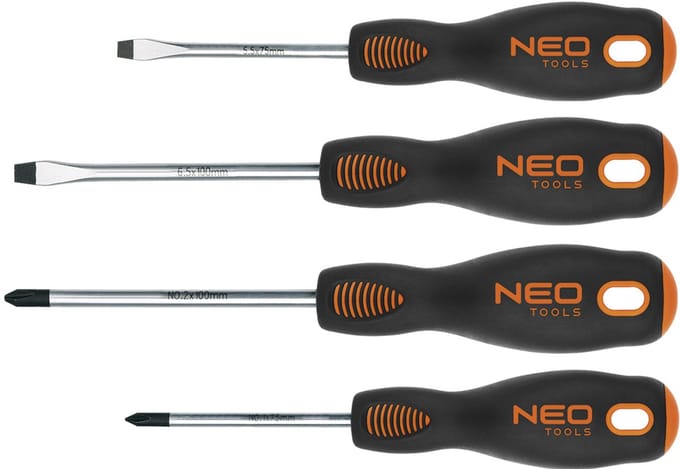 NEO Schroevendraaierset 4 dlg