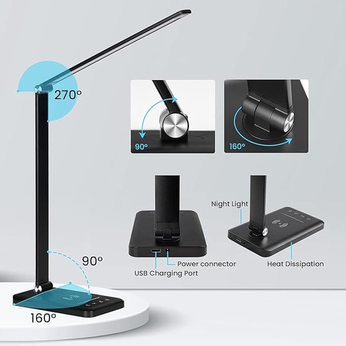 Monitor Lamp / Bureaulamp 42D x 12W x 5H centimetres