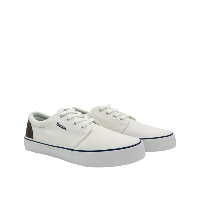 Bench Donnie Canvas Heren Witte Sneakers