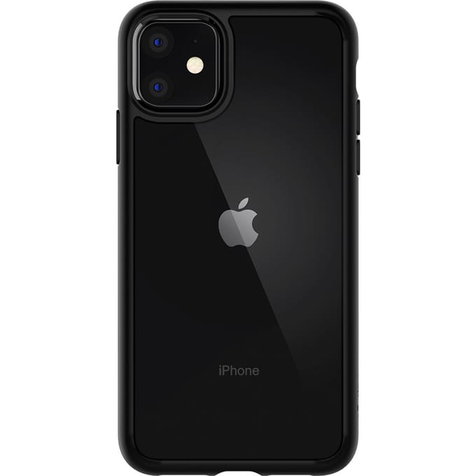 Spigen Ultra Hybrid Apple iPhone 11 Hoesje Back Cover Transparant/Zwart
