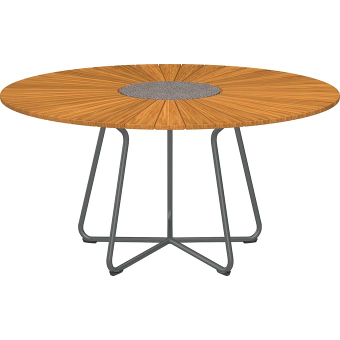 HOUE CIRCLE tafel aluminium - Ø 150 cm