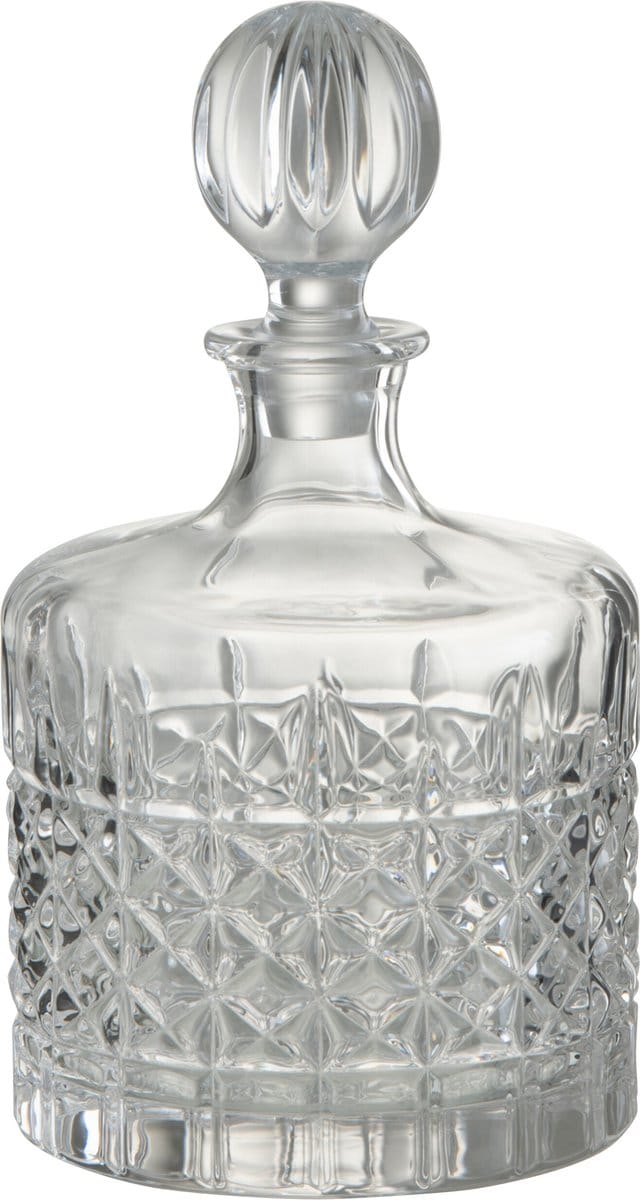 J-Line karaf Lone - decanteerkaraf - glas - transparant