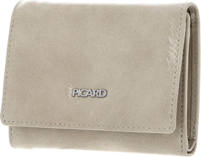 PICARD Leren Portemonnee Cool Down 1 Flap Wallet Cream Beige