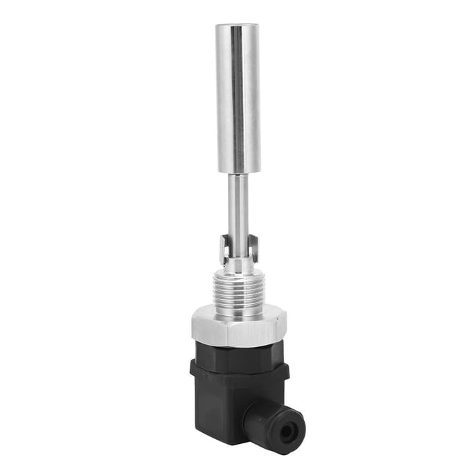 Eendenbek Vlotterschakelaar 304 Roestvrij Staal Water Vloeistofniveau Sensor Controller G1 2 DC0 220V white
