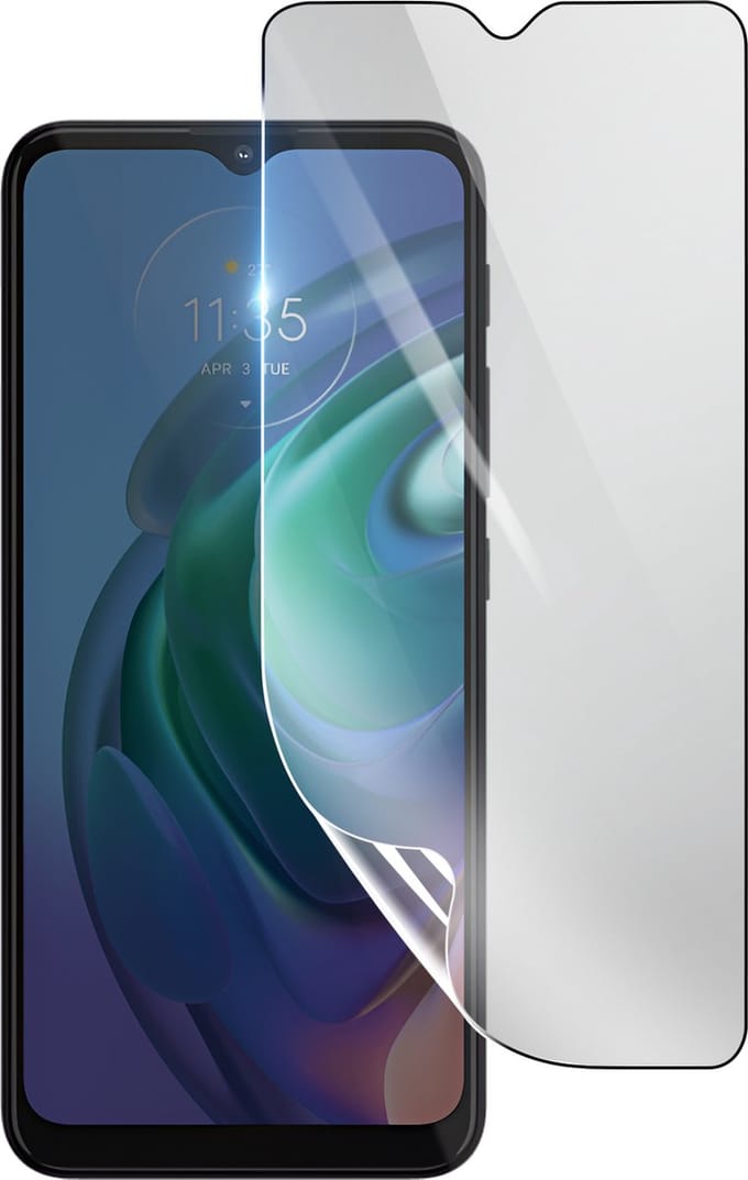 3mk, Geschikt voor Motorola Moto G10, Schokbestendige Hydrogel Screenprotector, Transparant