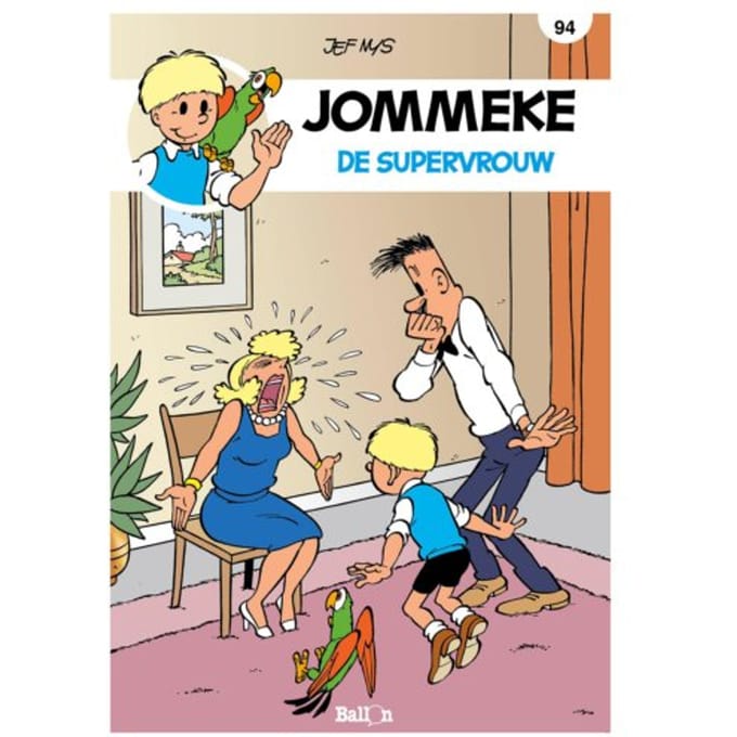 De Supervrouw - Jommeke Strip