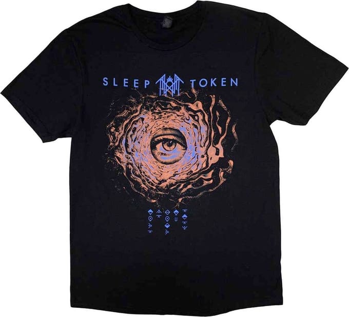 Sleep Token - Vortex Eye Heren T-shirt - S - Zwart