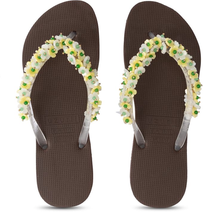 Uzurii | Teenslippers | Dames | Coffee | Maat 39/40