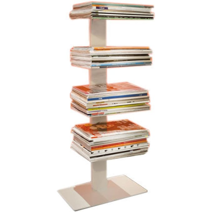 Radius - Booksbaum Magazin rek - wit