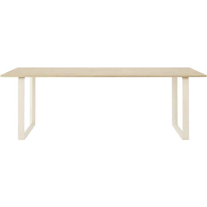 Muuto 70/70 Tafel - L - sand - eiken massief