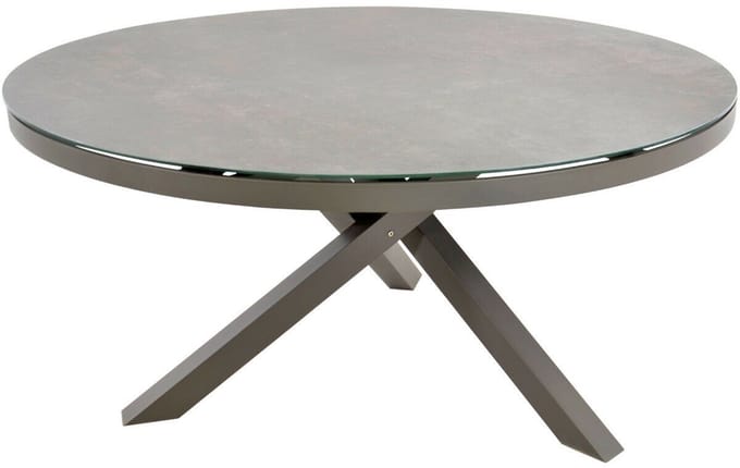 Les - Mojito tuintafel rond 150 cm ceramic beige