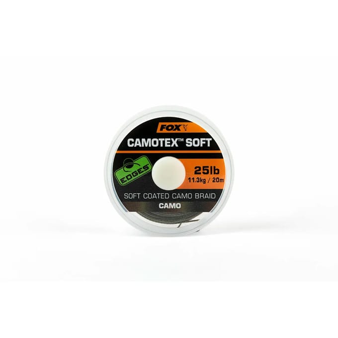 FOX Soft Coated Camotex Braid - Onderlijnmateriaal