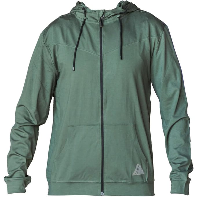Joma Heren Sport Hoodie met rits (Groen)