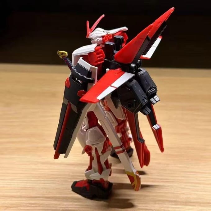 HG 1/144 Astray Red Frame Mechanische Montage Modelbouwkit Actiefiguren Desktop Decoratie Poppetje Jongens Puzzels Speelgoed Cadeaus Verzamelaar black