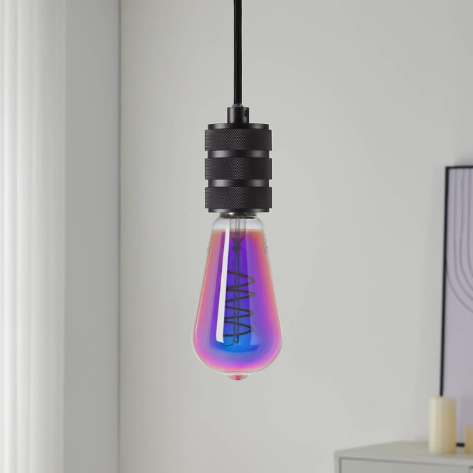Eglo Ledfilamentlamp Edison Rainbow Spiral - D6,4cm - Dimbaar - Warm Wit - E27 - 4w