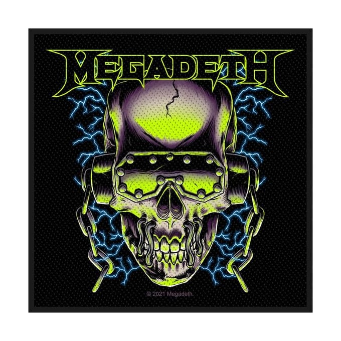 Megadeth Vic Rattlehead Unisex Patch - meerkleurig - Standard