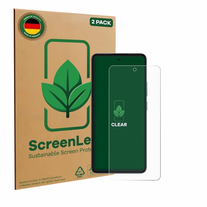 2 Stuks Screenprotector voor realme 14 - Hoogwaardige Beschermfolie transparant