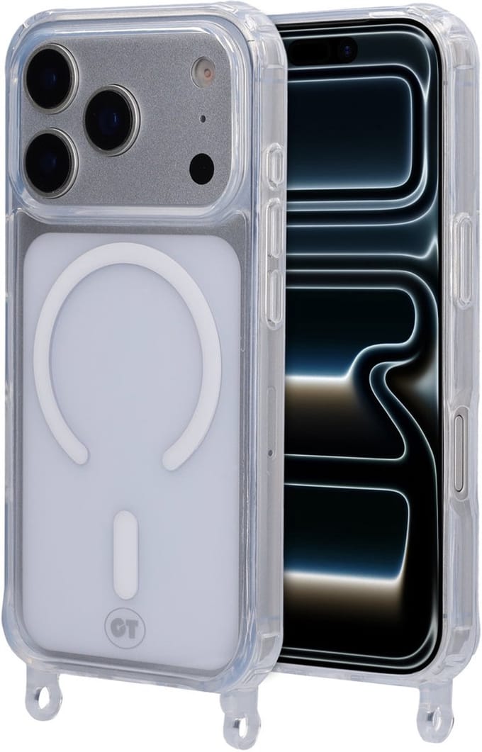 Casetastic Base Case geschikt voor geschikt voor MagSafe Compatible Apple iPhone 17 Pro Clear