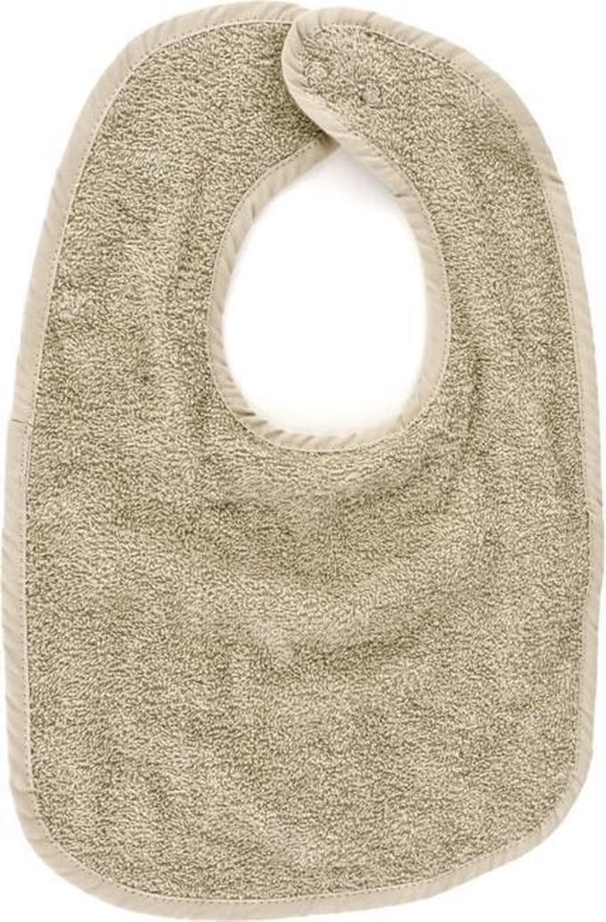Mingle Moose-slab badstof -met drukkers- taupe- 12 stuks