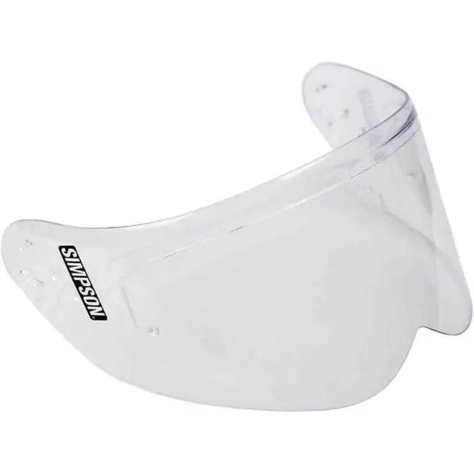 Vizier motorhelm vision Simpson Ghost/Venom/Darksome Lentille Pinlock