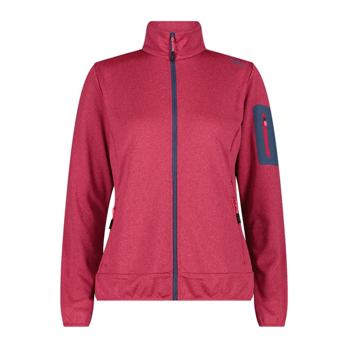 Dubbellaagse zip fleece dames CMP