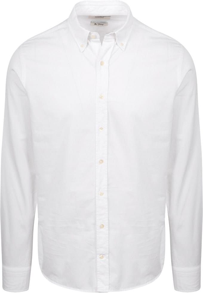 King Essentials The Tommy Overhemd Wit - Maat L - Heren